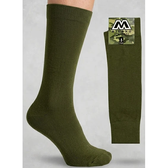 Calcetines Militar Verde Milano Invierno Uniformados 1