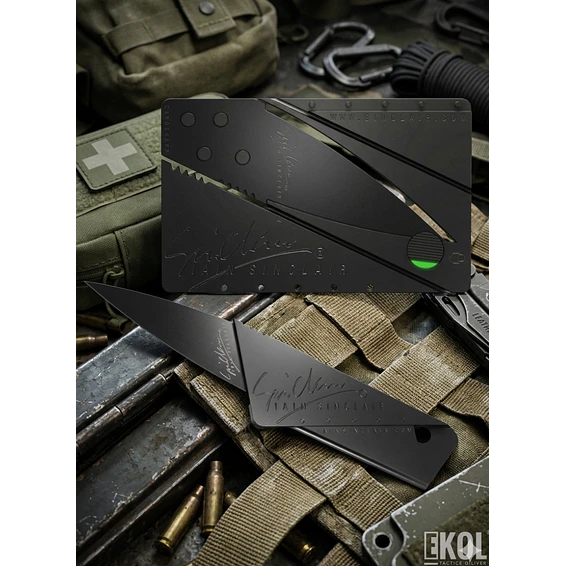 Cuchillo Tarjeta Plegable Táctico Outdoor Camping 8.8 cm 1