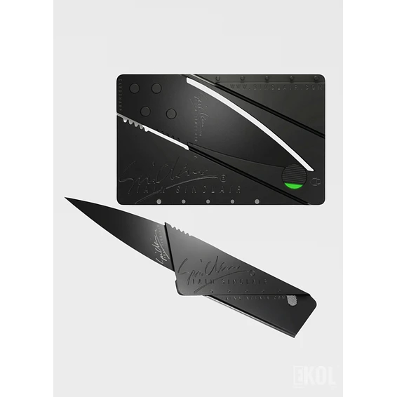 Cuchillo Tarjeta Plegable Táctico Outdoor Camping 8.8 cm 3