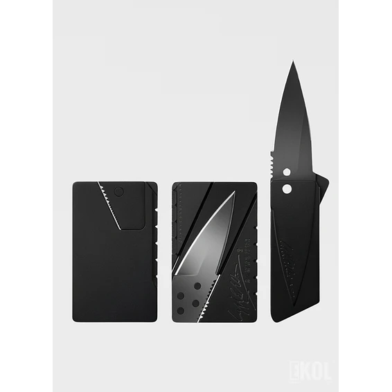 Cuchillo Tarjeta Plegable Táctico Outdoor Camping 8.8 cm 4