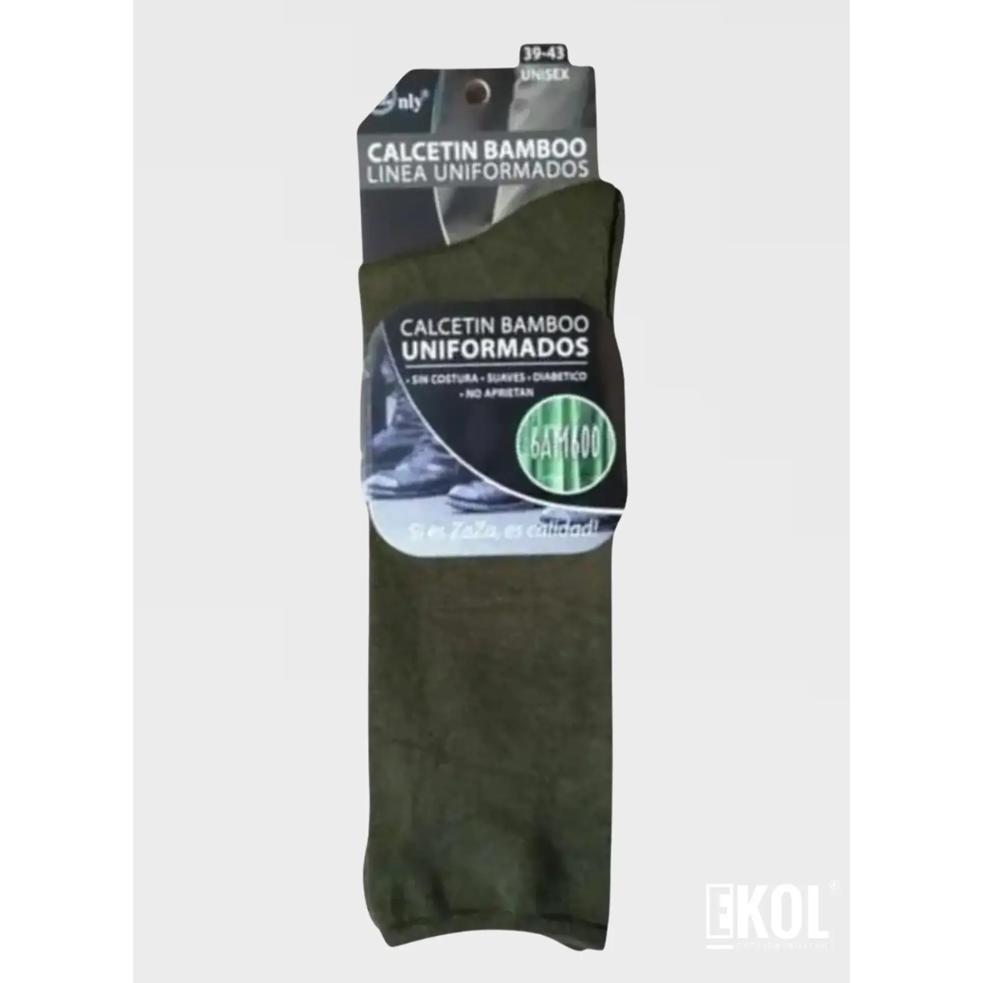Calcetines Bamboo Zaza Carabinero Sin Costuras Uniformados  2