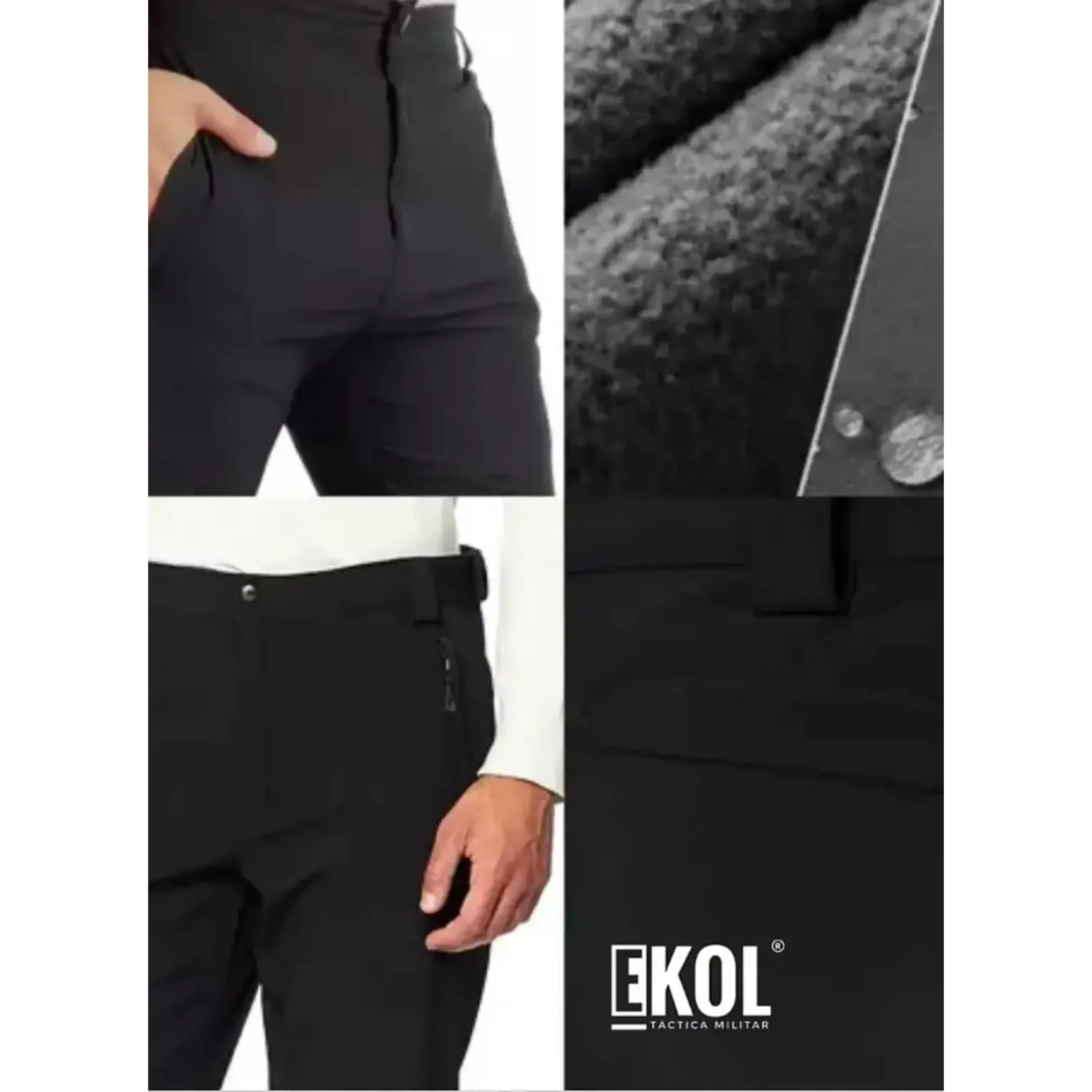 CHAQUETA  + PANTALÓN SOFTSHELL TÉRMICO IMPERMEABLE 6