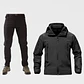 CHAQUETA  + PANTALÓN SOFTSHELL TÉRMICO IMPERMEABLE - Miniatura 2