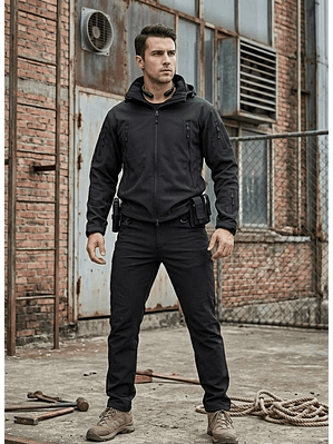 CHAQUETA  + PANTALÓN SOFTSHELL TÉRMICO IMPERMEABLE