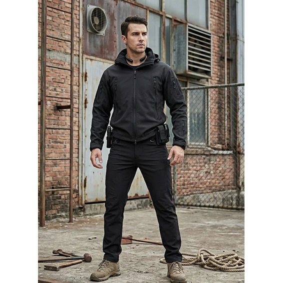 CHAQUETA  + PANTALÓN SOFTSHELL TÉRMICO IMPERMEABLE 1
