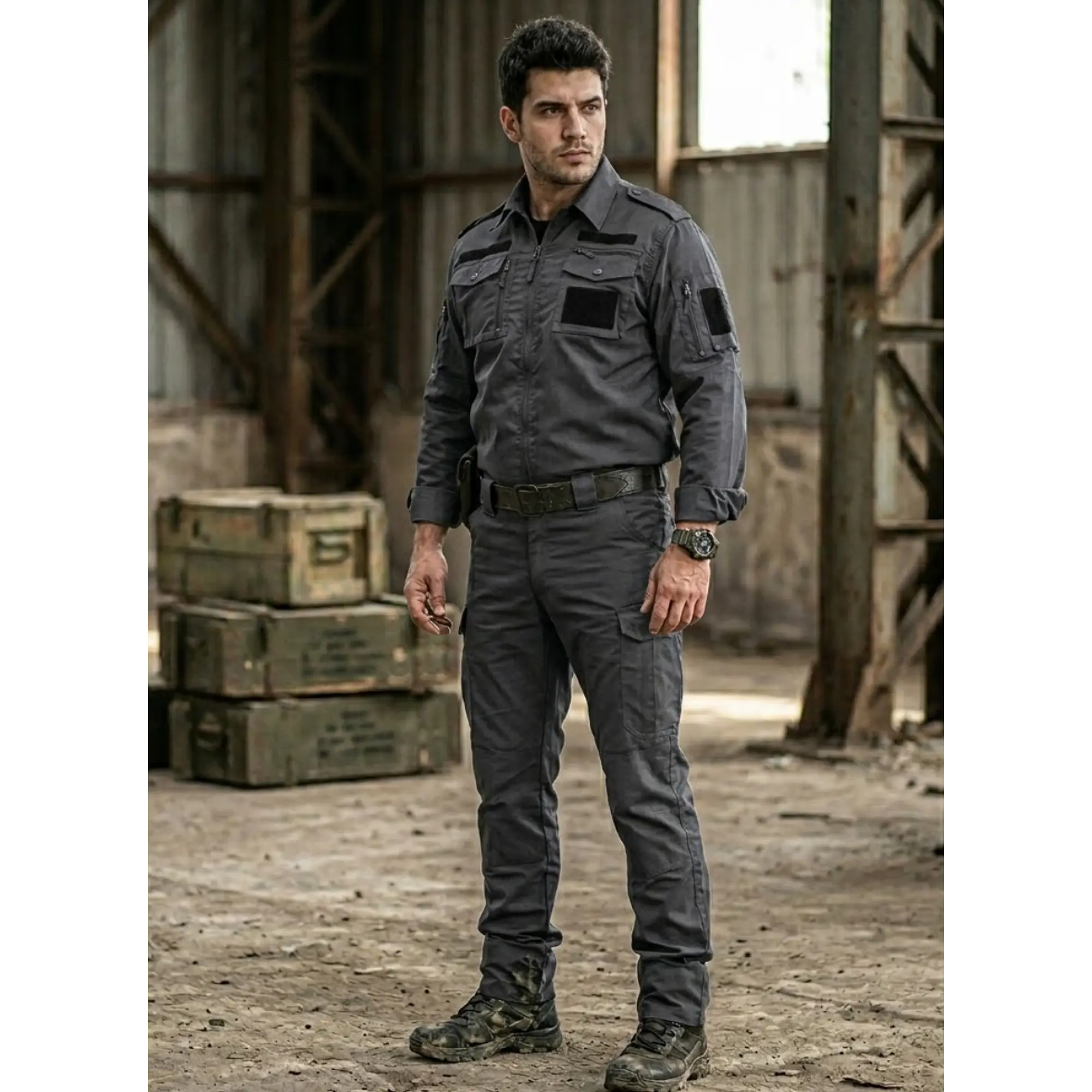 Uniforme Combate Ejército Táctica Camisa + Pantalón 1