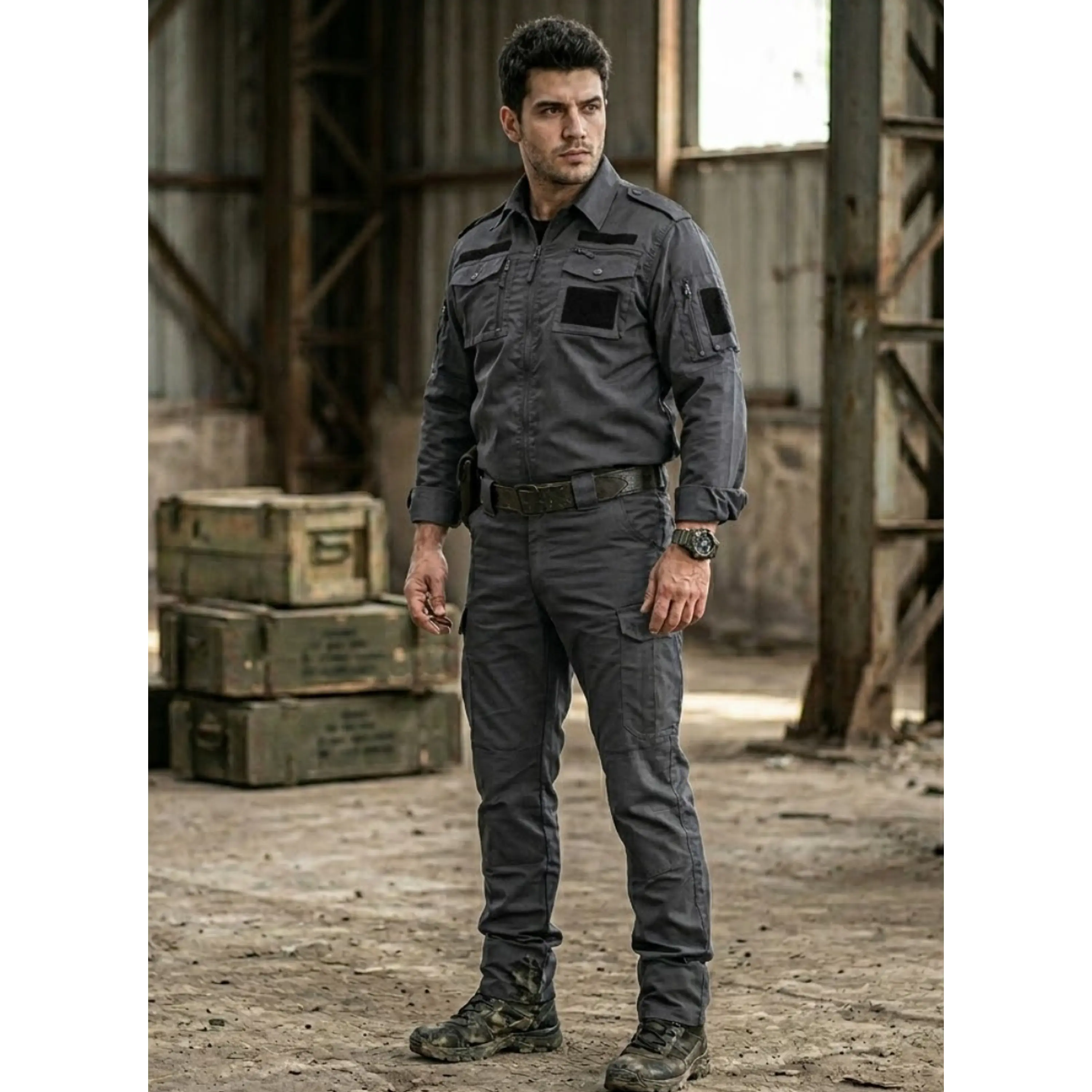 Uniforme Combate Ejército Táctica Camisa + Pantalón 1