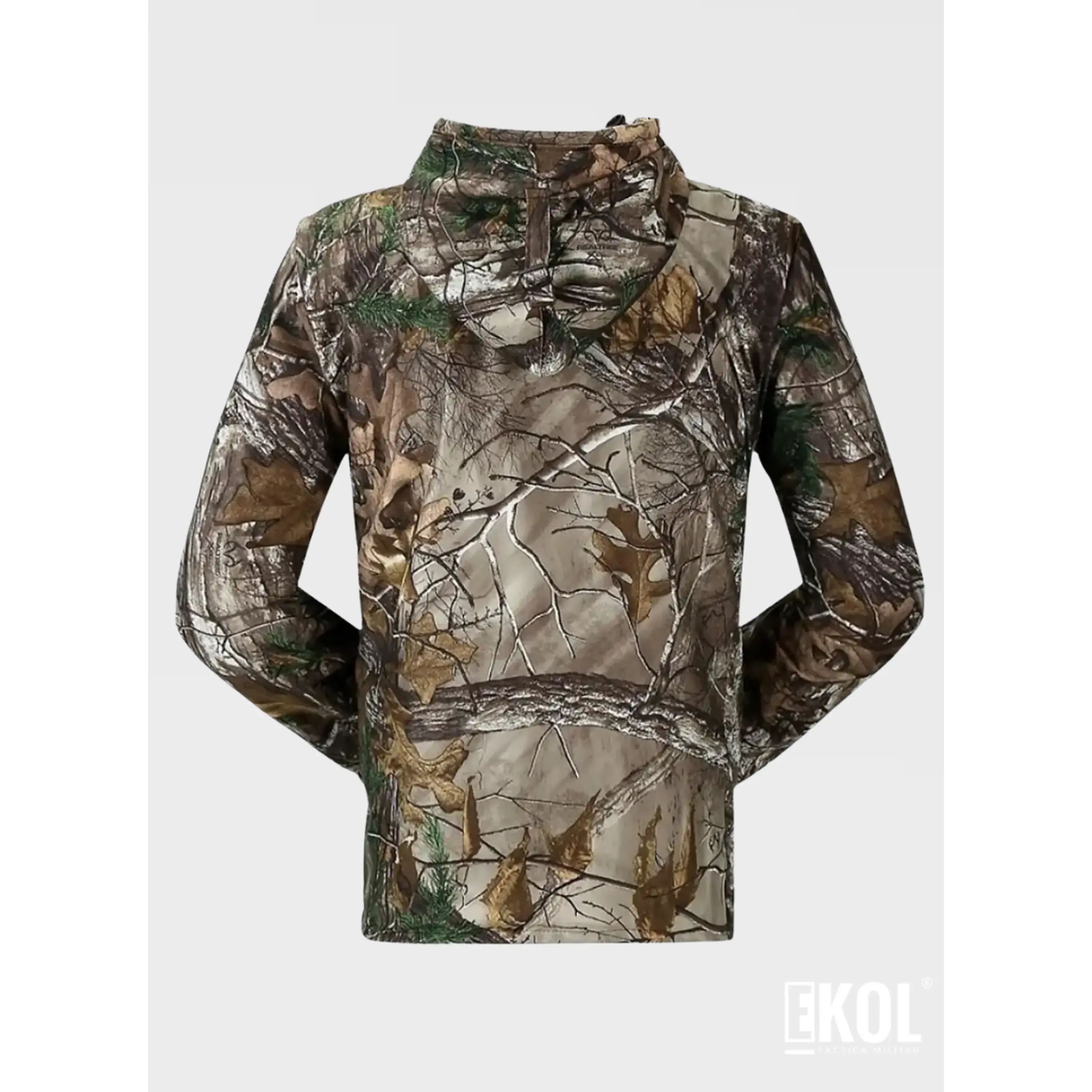 Conjunto Buzo Polerón Caza Camuflaje Camo Polar 4