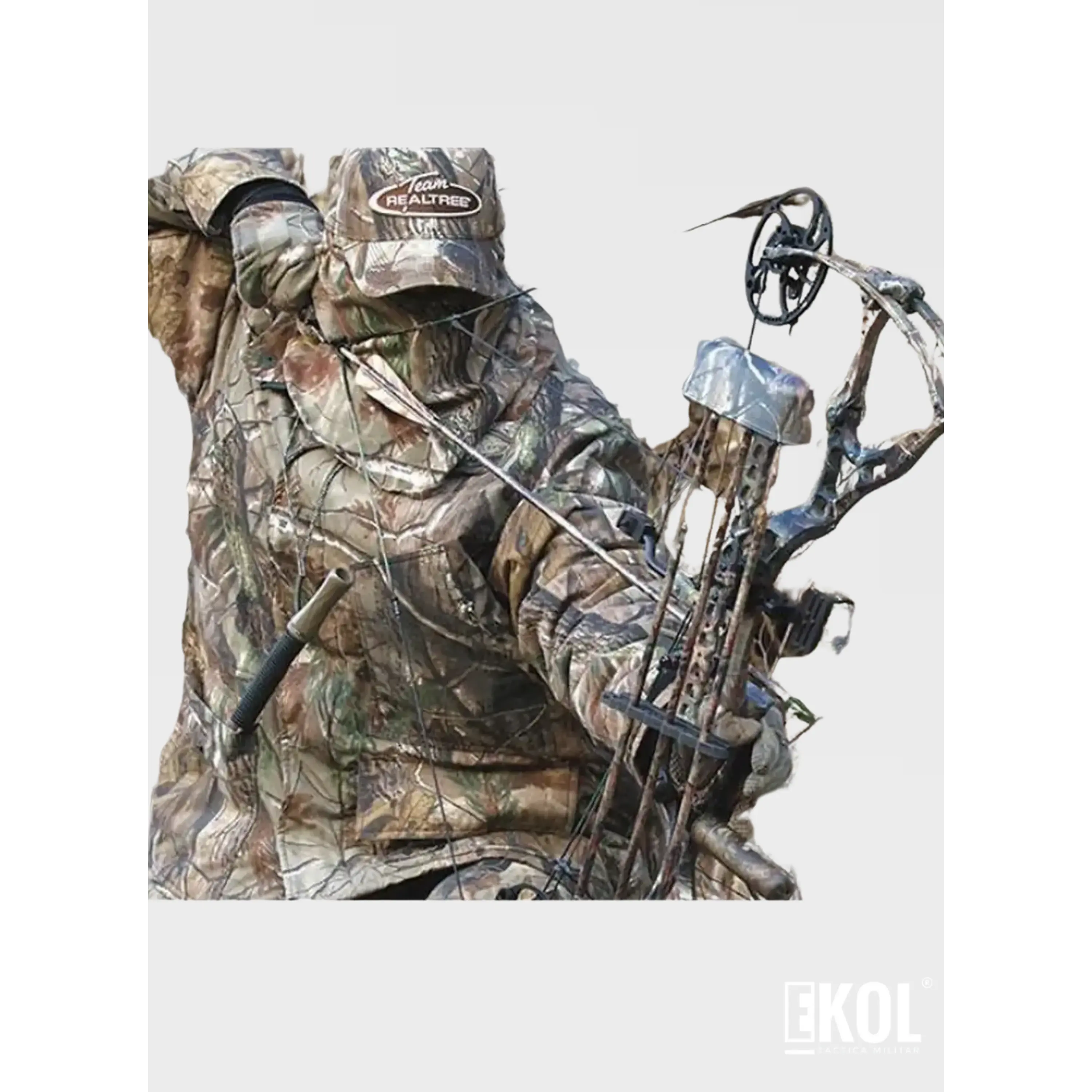 Conjunto Buzo Polerón Caza Camuflaje Camo Polar 5