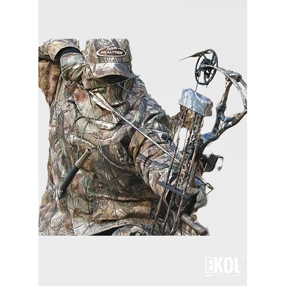 Conjunto Buzo Polerón Caza Camuflaje Camo Polar 5