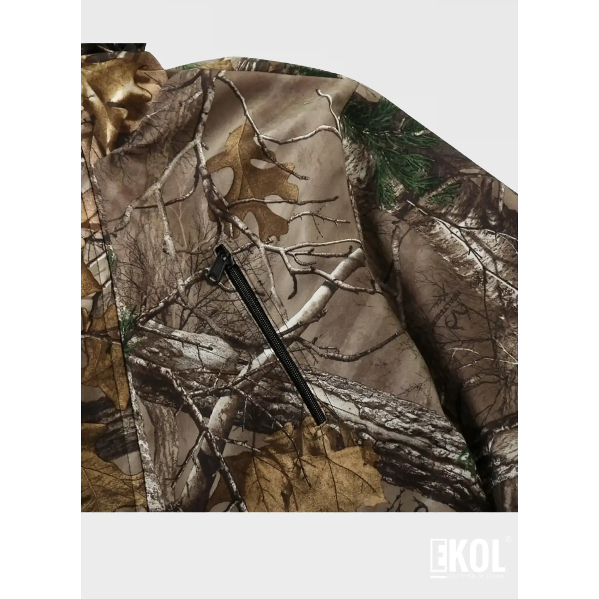 Conjunto Buzo Polerón Caza Camuflaje Camo Polar 6