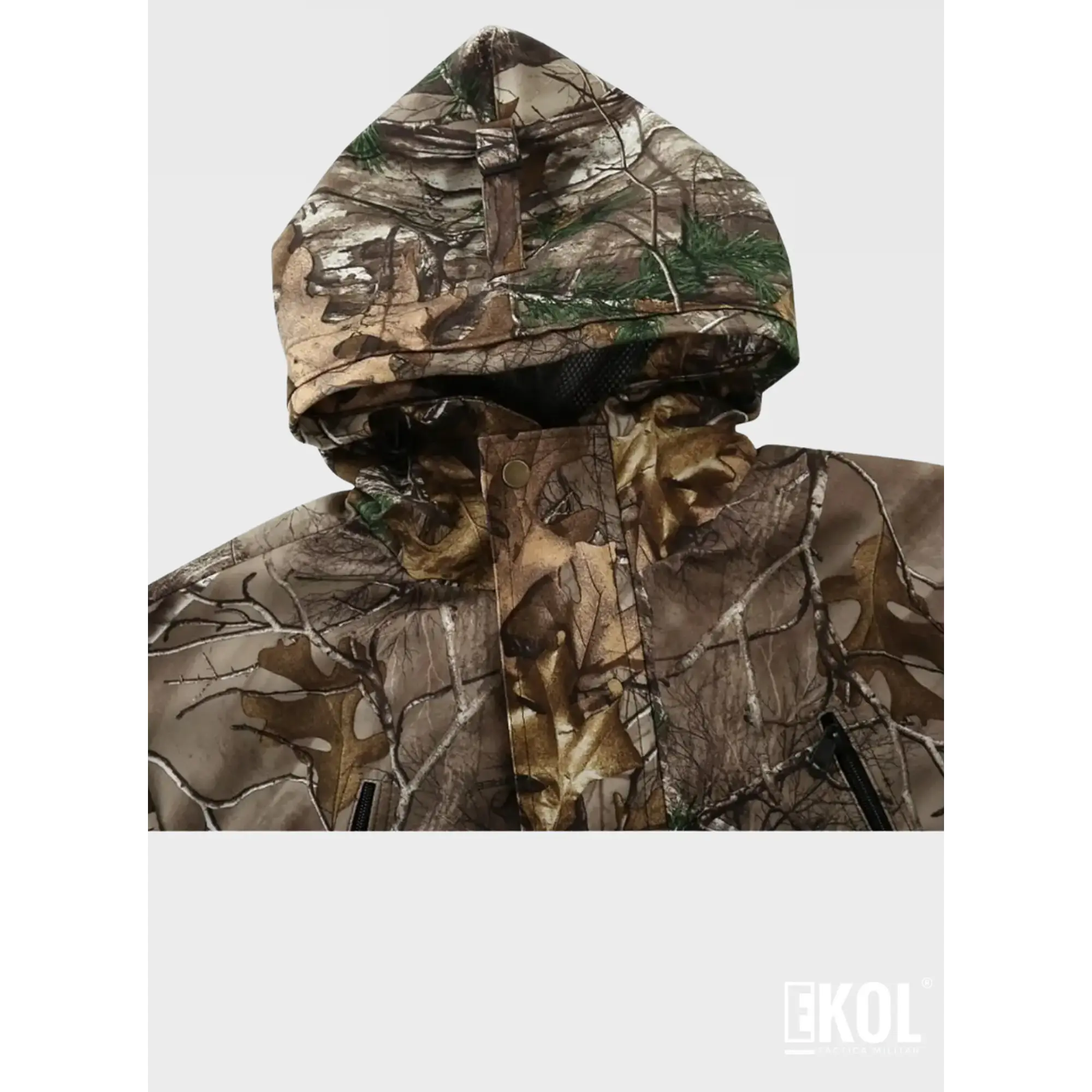 Conjunto Buzo Polerón Caza Camuflaje Camo Polar 7