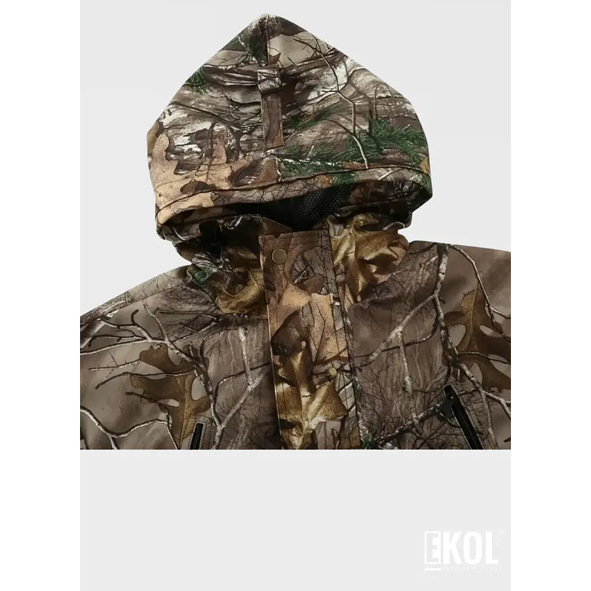 Conjunto Buzo Polerón Caza Camuflaje Camo Polar 7
