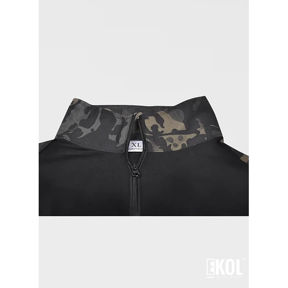 Tenida Completa Militar Tactico Polera + Pantalon + Rodilleras  4