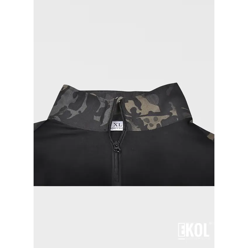 Tenida Completa Militar Tactico Polera + Pantalon + Rodilleras  4