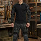 Tenida Completa Militar Tactico Polera + Pantalon + Rodilleras  - Miniatura 1