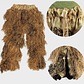 Traje Completo Ghillie Camuflaje Airsoft Outdoor Zona Norte - Miniatura 5