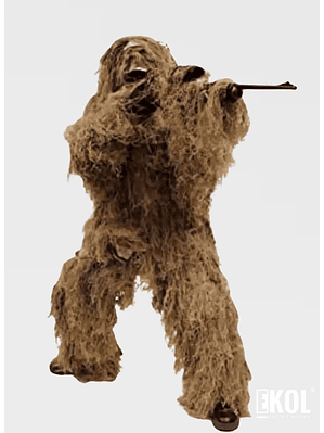 Traje Completo Ghillie Camuflaje Airsoft Outdoor Zona Norte