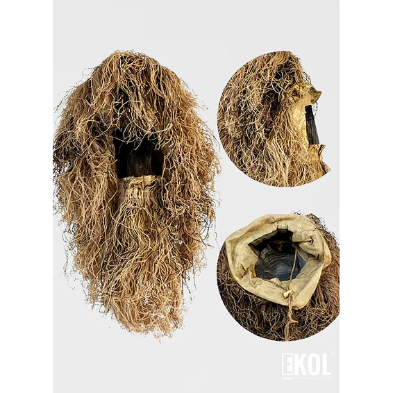 Traje Completo Ghillie Camuflaje Airsoft Outdoor Zona Norte 7