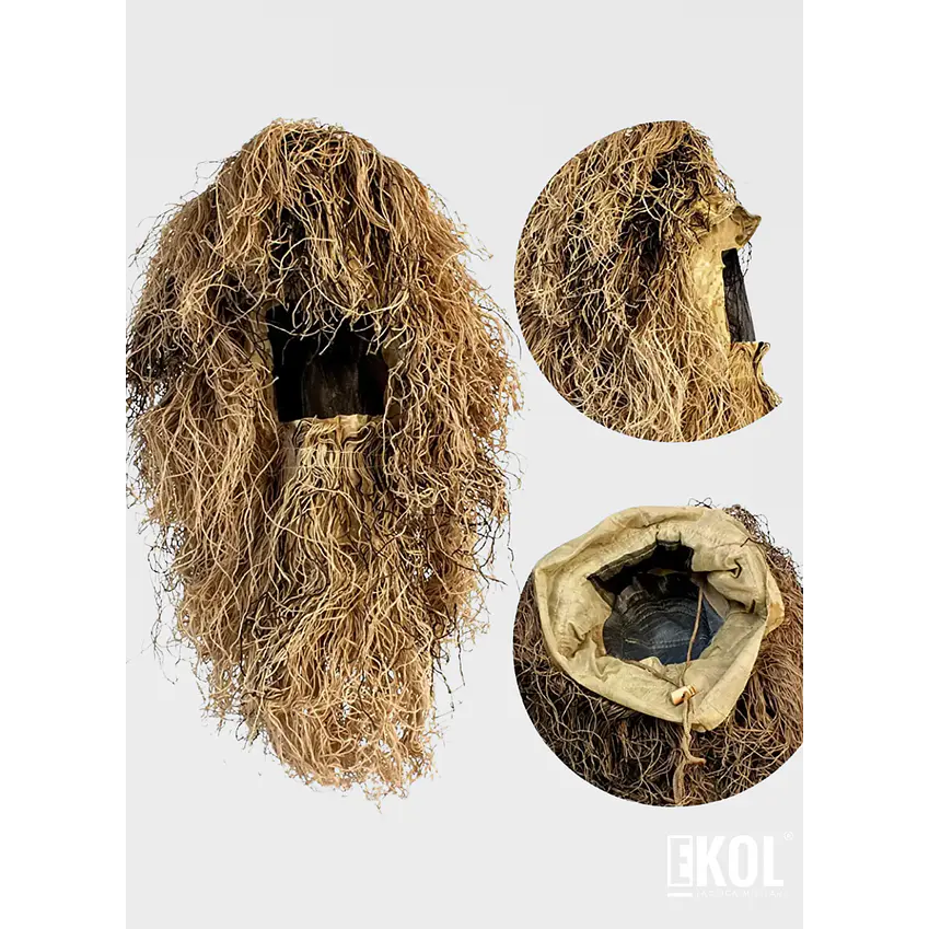 Traje Completo Ghillie Camuflaje Airsoft Outdoor Zona Norte 7