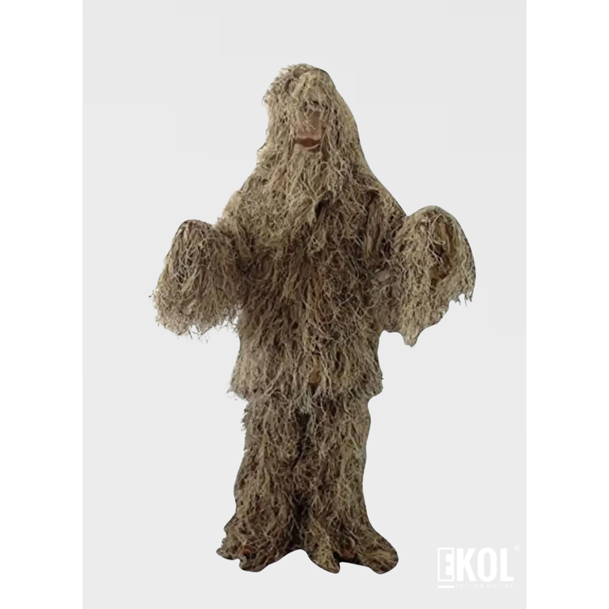 Traje Completo Ghillie Camuflaje Airsoft Outdoor Zona Norte 4