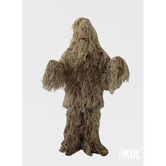 Traje Completo Ghillie Camuflaje Airsoft Outdoor Zona Norte 4