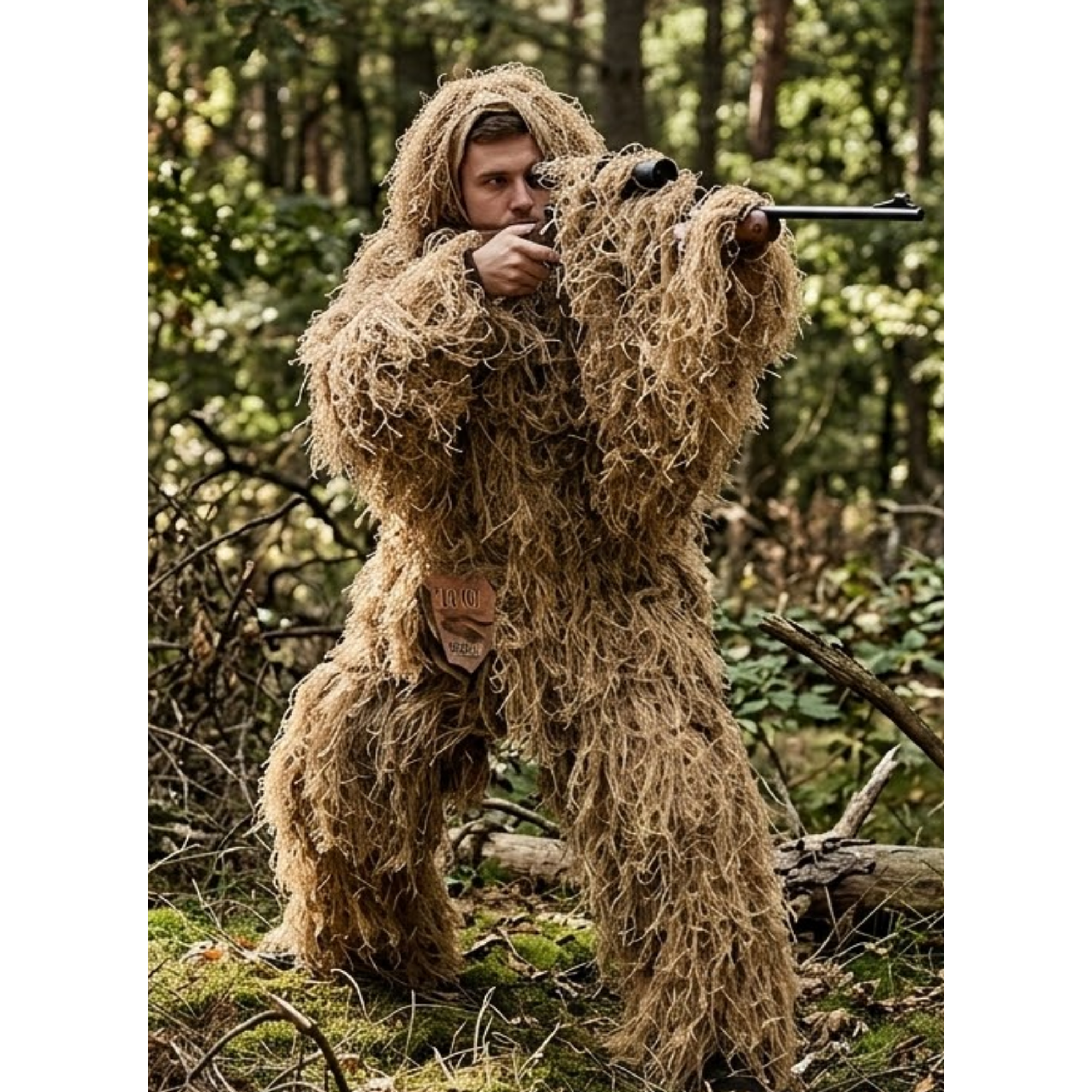 Traje Completo Ghillie Camuflaje Airsoft Outdoor Zona Norte 1