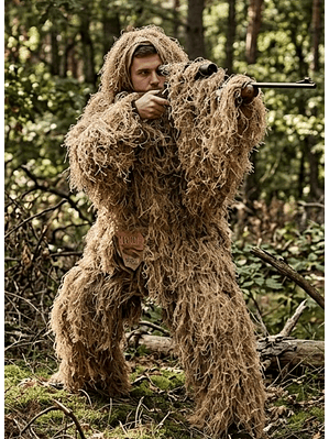Traje Completo Ghillie Camuflaje Airsoft Outdoor Zona Norte