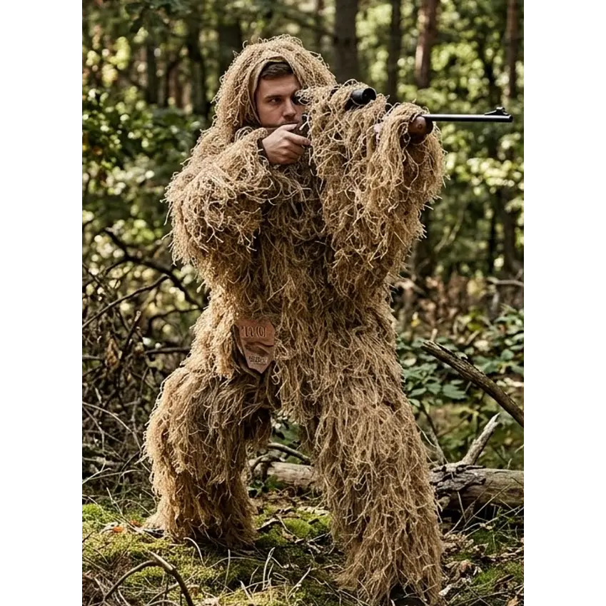 Traje Completo Ghillie Camuflaje Airsoft Outdoor Zona Norte 1