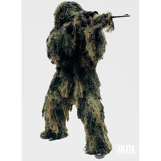 Traje Completo Ghillie Camuflaje Airsoft Outdoor Zona Sur 2