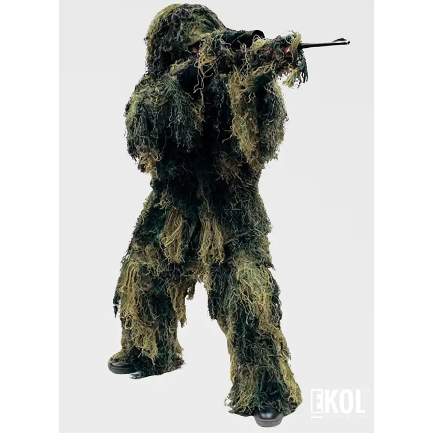 Traje Completo Ghillie Camuflaje Airsoft Outdoor Zona Sur 2