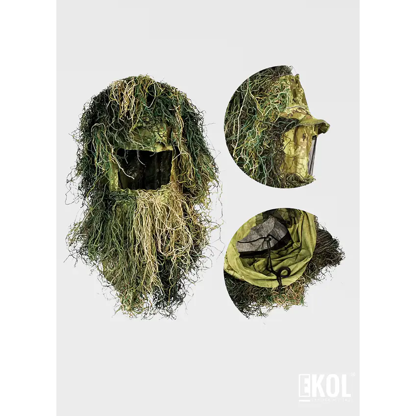 Traje Completo Ghillie Camuflaje Airsoft Outdoor Zona Sur 3