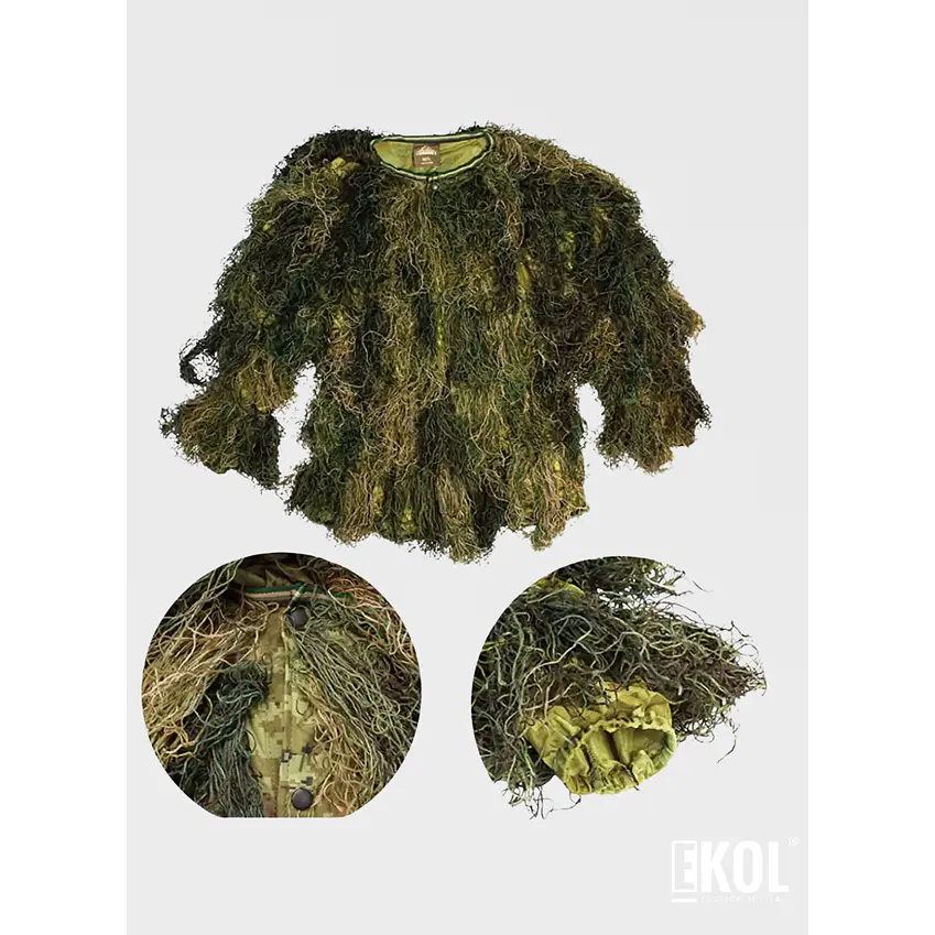 Traje Completo Ghillie Camuflaje Airsoft Outdoor Zona Sur 4