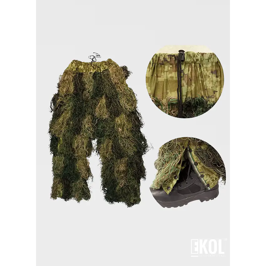 Traje Completo Ghillie Camuflaje Airsoft Outdoor Zona Sur 5