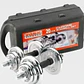 Set Mancuerna pesas Ajustables 20kg  Acero Cromado - Miniatura 2