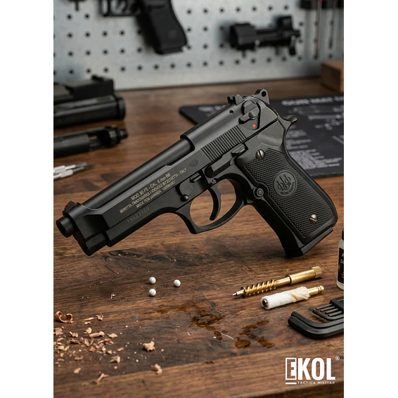 Pistola Beretta M92 FS BLK 6mm CO2 airsoft 1