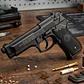 Pistola Beretta M92 FS BLK 6mm CO2 airsoft - Miniatura 1