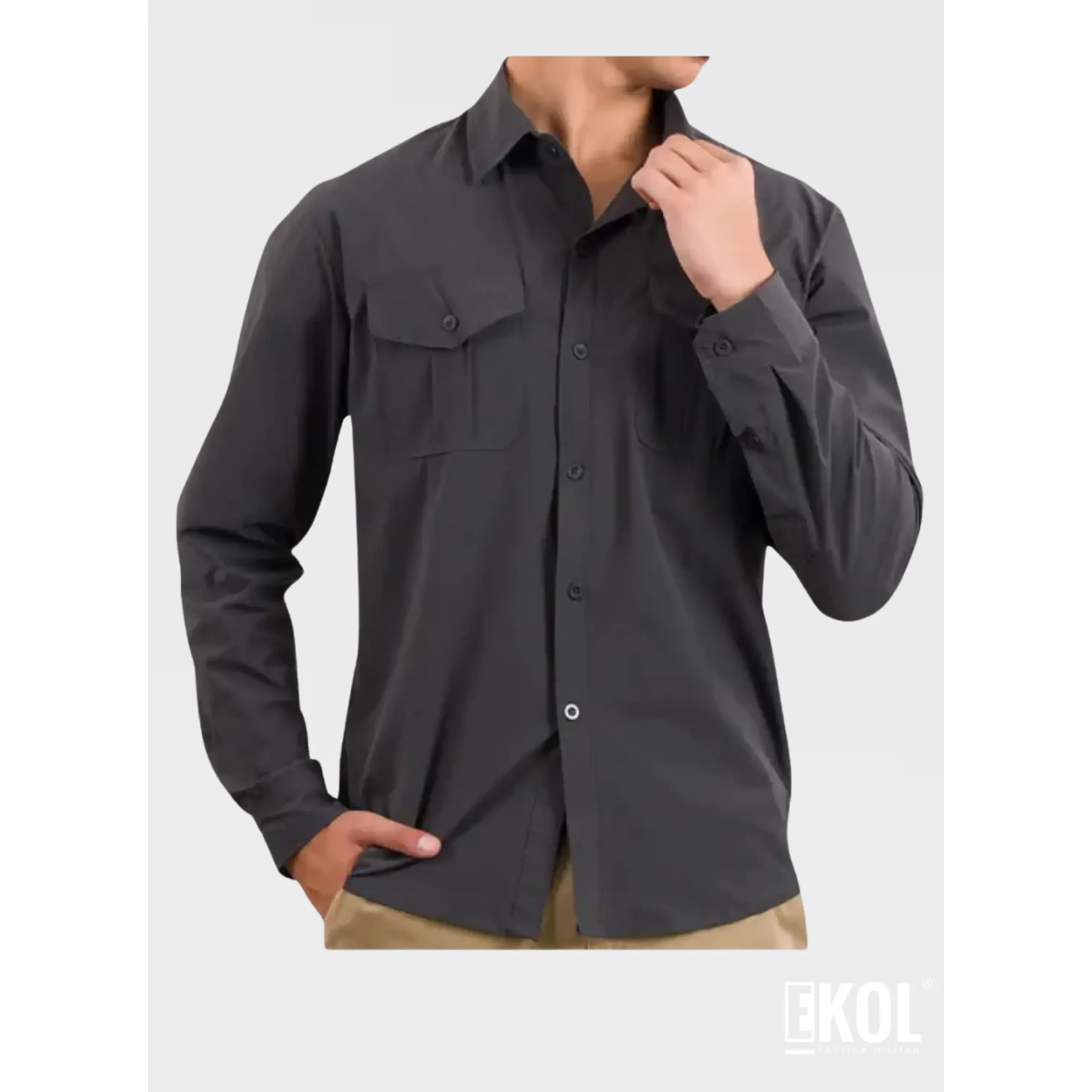 Camisa Outdoor De Trekking – Ligera, Transpirable y de Secado Rápido 7