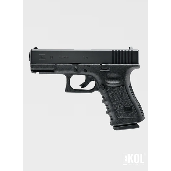 Pistola Airsoft Cal 6mm GLOCK 19 Gen4 BLOWBACK Green Gas 2
