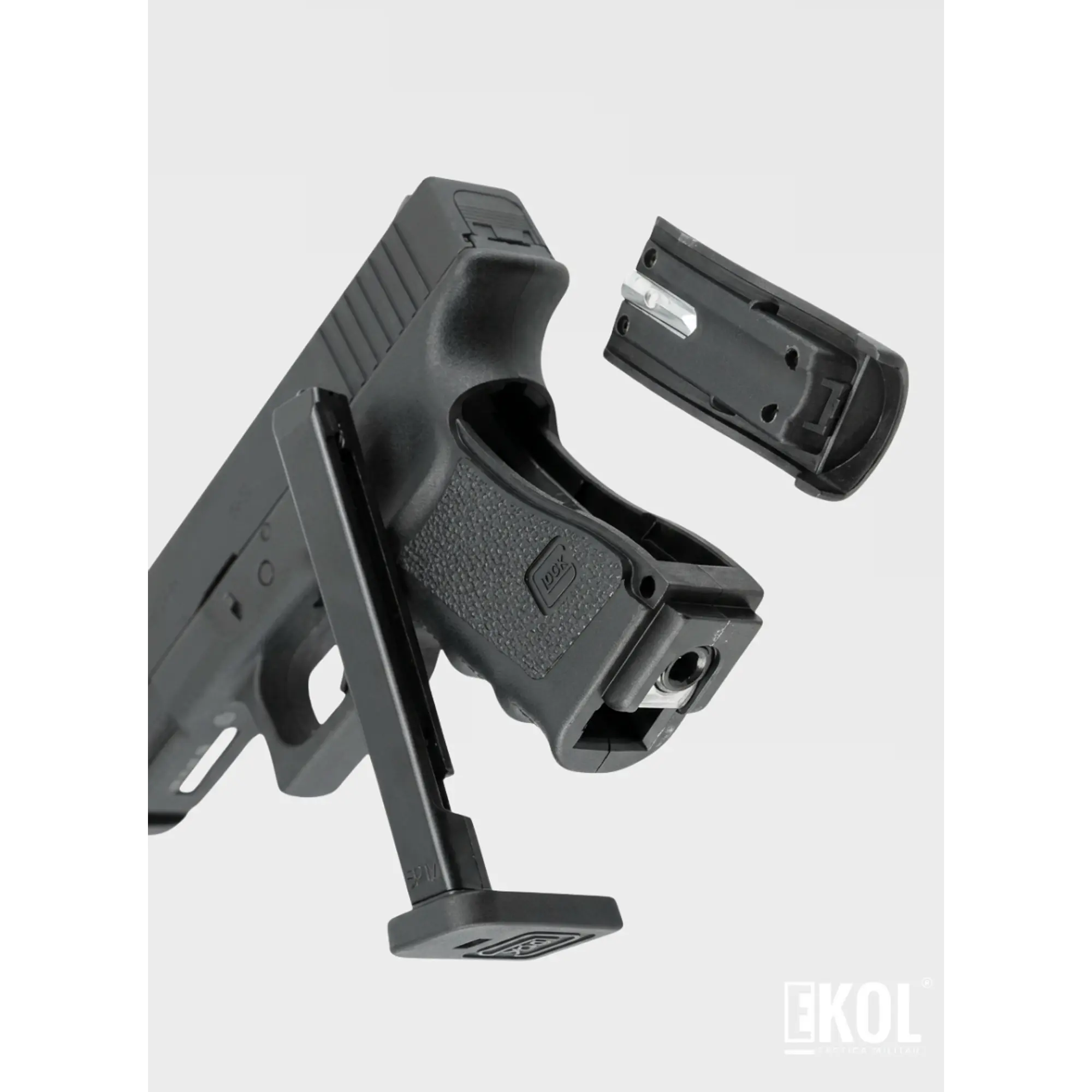 Pistola Airsoft Cal 6mm GLOCK 19 Gen4 BLOWBACK Green Gas 5