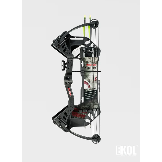 Arco Compuesto Besra 19-25 Lbs Man Kung + 2 Flechas 3