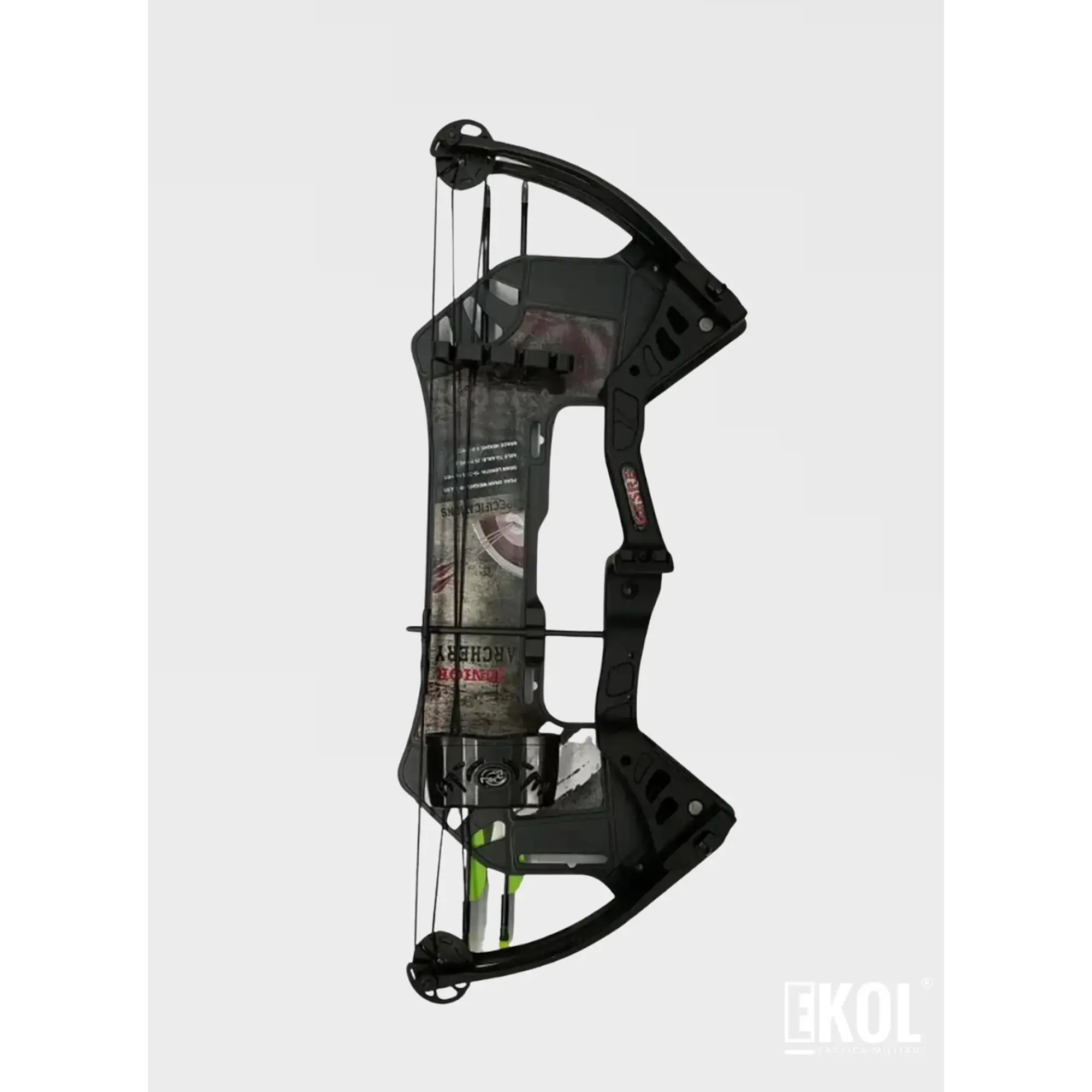 Arco Compuesto Besra 19-25 Lbs Man Kung + 2 Flechas 4