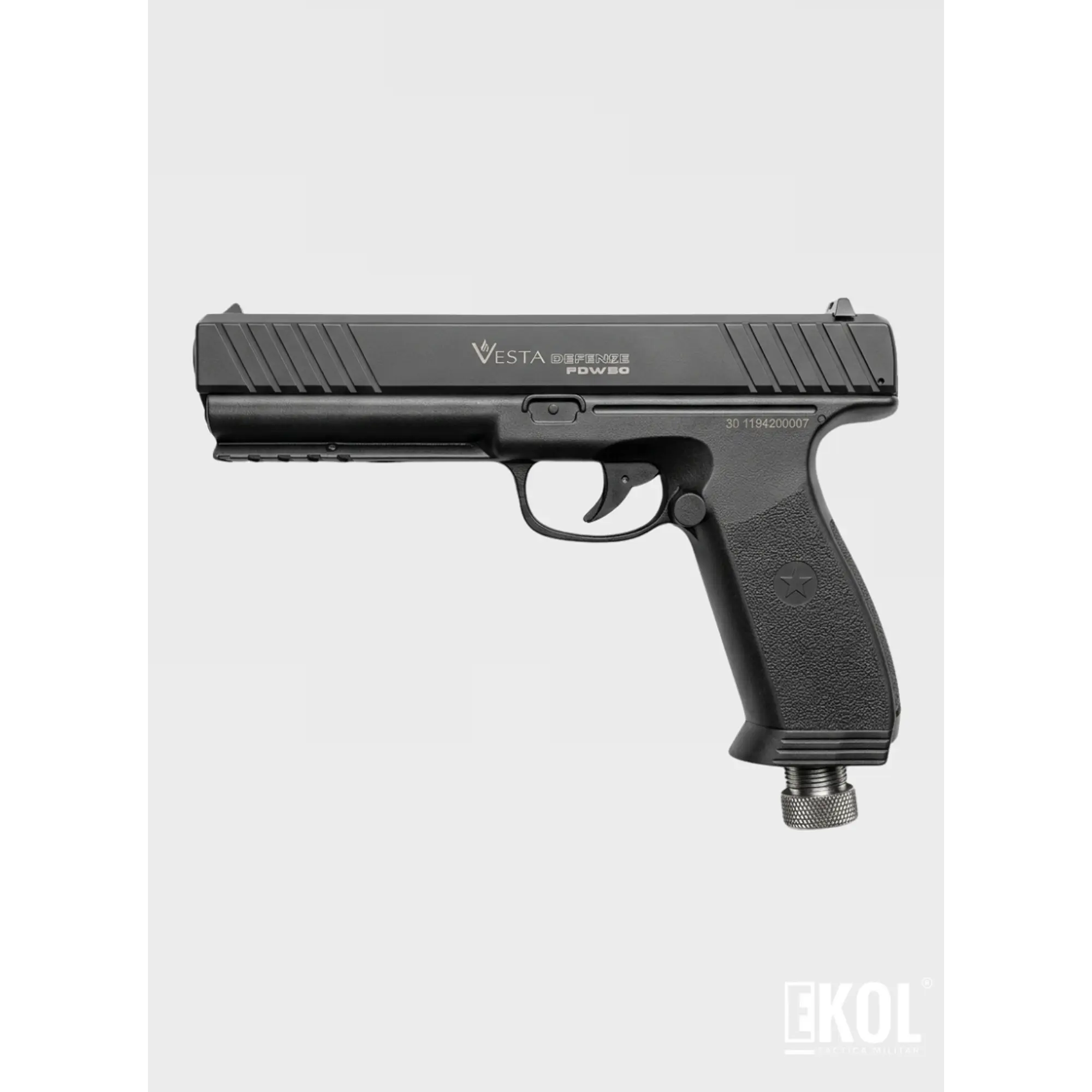 Pistola Vesta Defense PDW .50 Traumatica Doble Accion 4