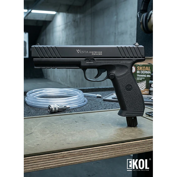 Pistola Vesta Defense PDW .50 Traumatica Doble Accion 1