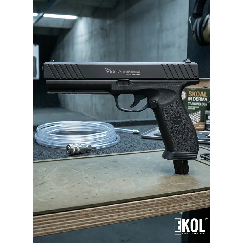 Pistola Vesta Defense PDW .50 Traumatica Doble Accion 1