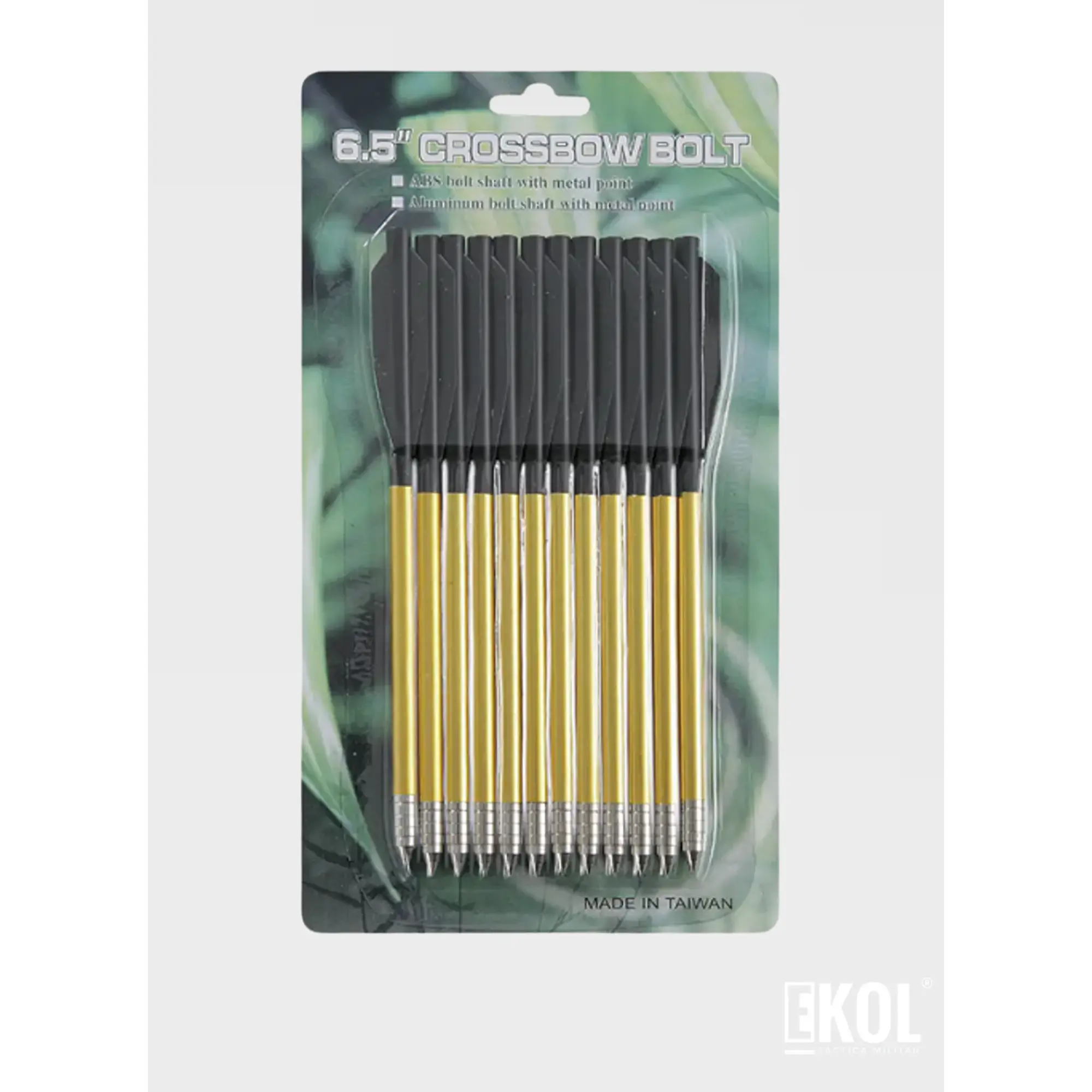 Flecha Aluminio Ballesta Blíster 12 Flechas 6.5 2