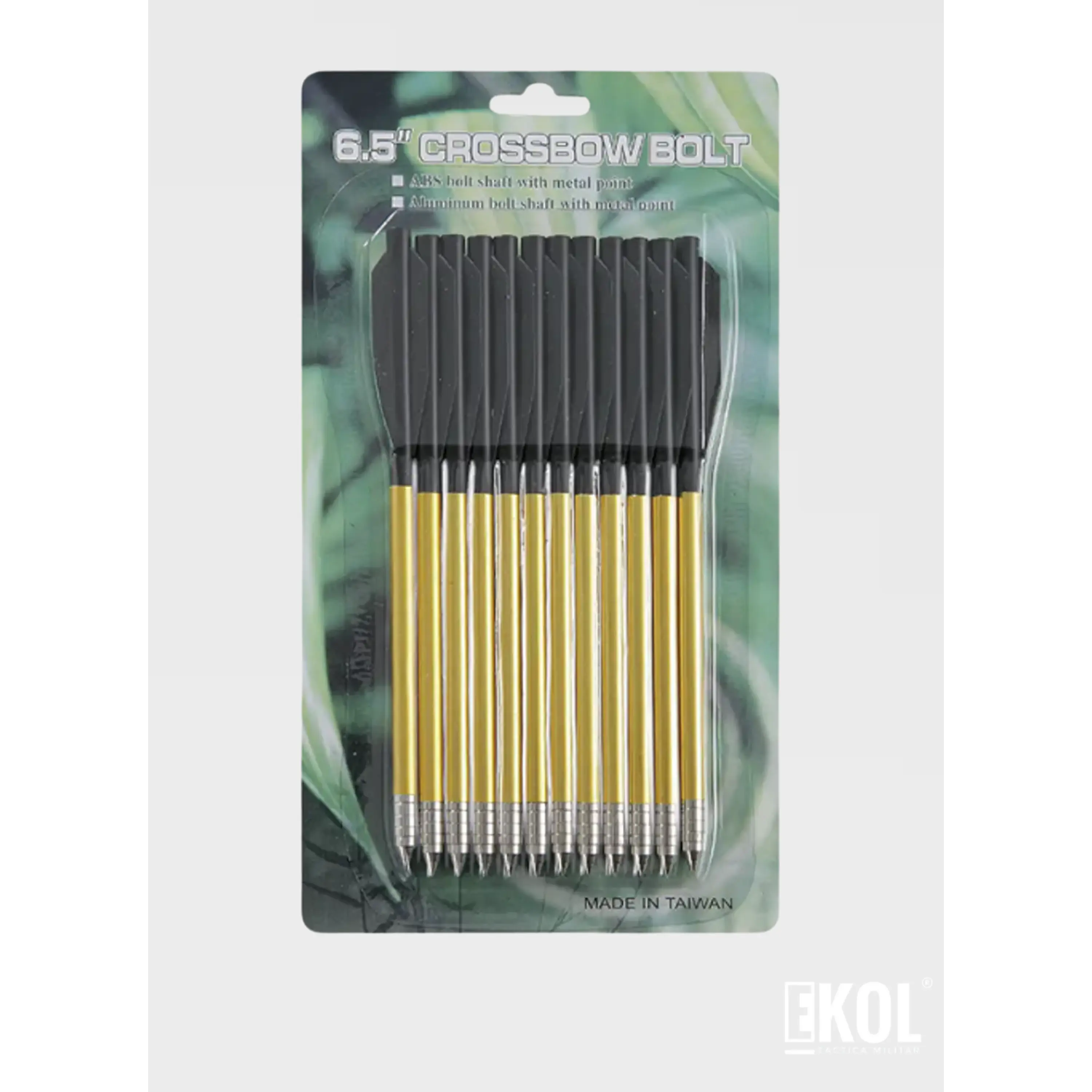 Flecha Aluminio Ballesta Blíster 12 Flechas 6.5 2