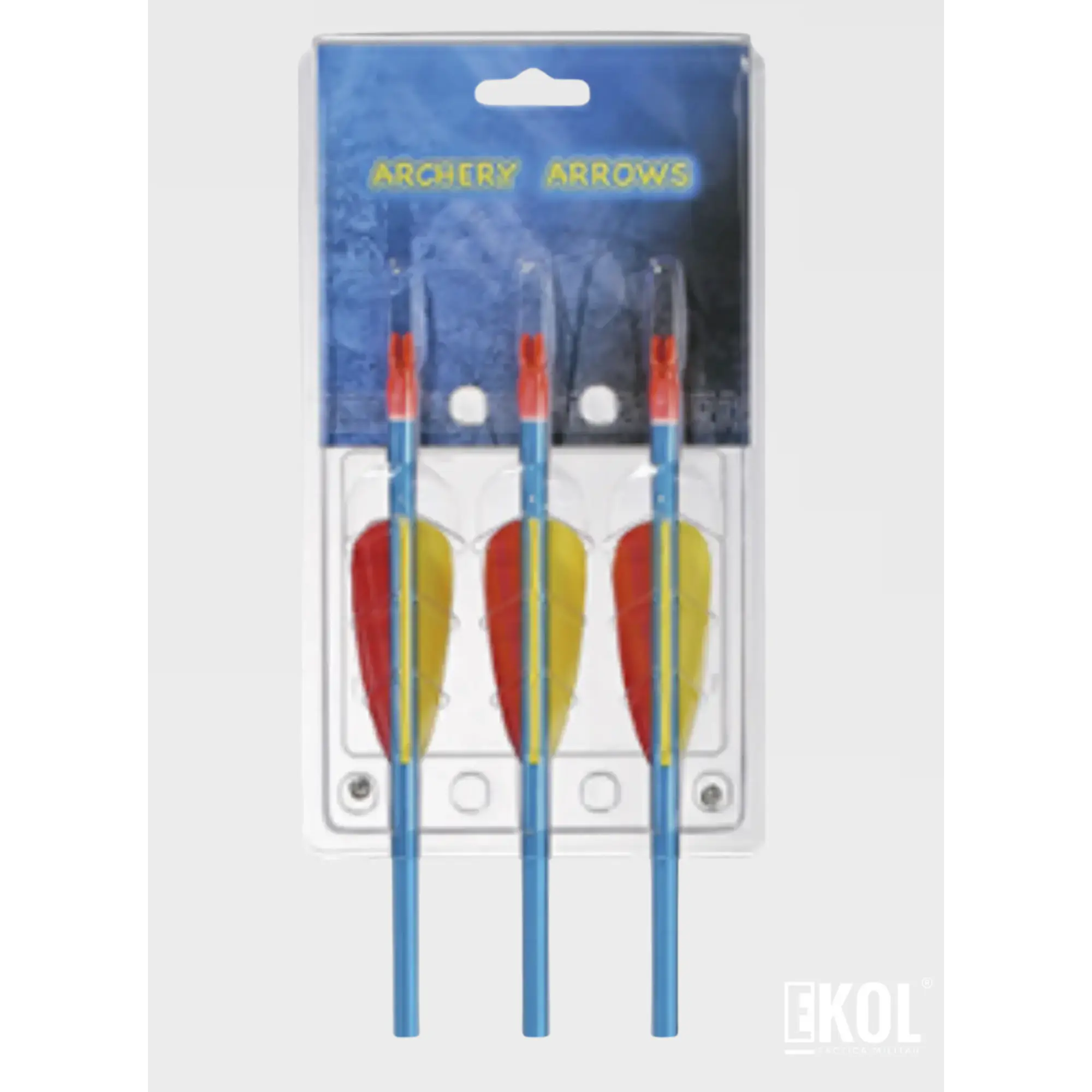 Flecha Aluminio Ballesta Arco Blíster 3 Flechas 30 mm 8