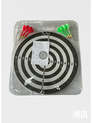 Tablero Tiro Al Blanco Con Dardos Ekol