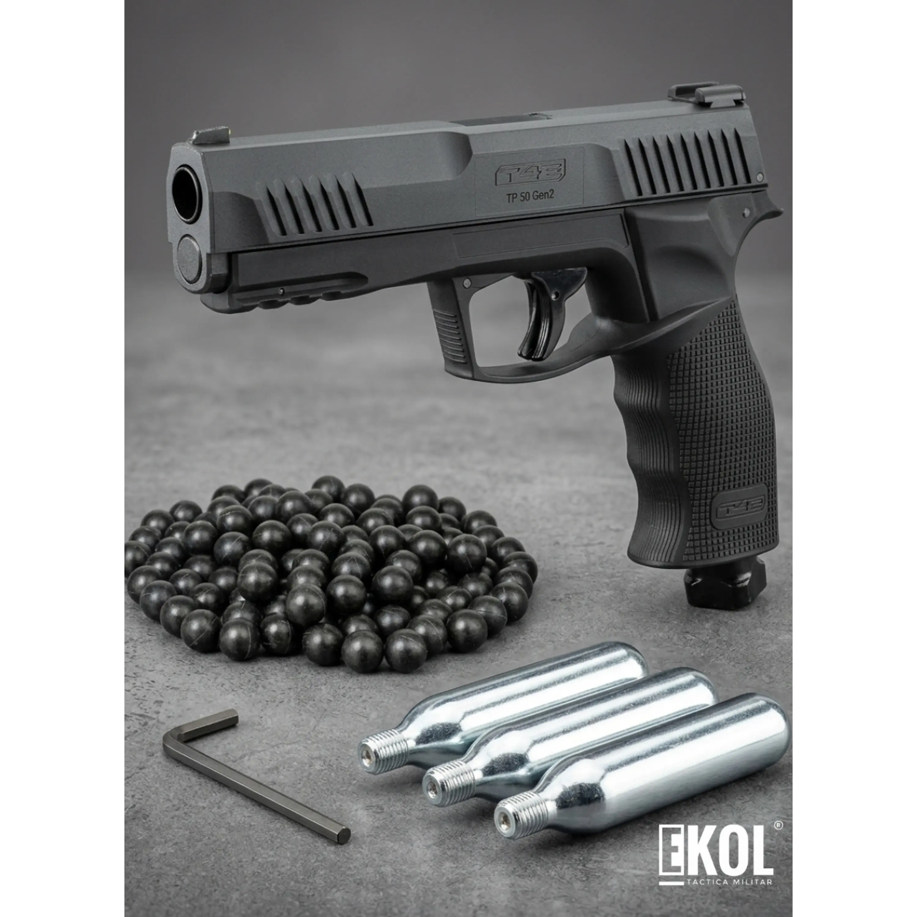 TRAUMATICA UMAREX PISTOLA T4E HDP50  CAL .50 GEN 2  1